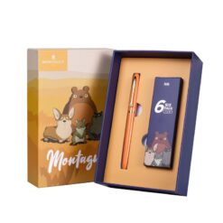 Bút máy học sinh cao cấp chính hãng Montagut màu cam