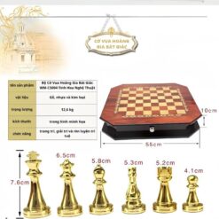 Bộ Cờ Vua Hoàng Gia Bát Giác WM-CS004 Tinh Hoa Nghệ Thuật
