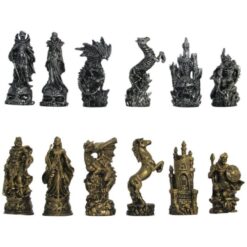 Bộ Cờ Vua Trận Chiến Huyền Thoại Hoàng Long Kỵ Và Hắc Long Kỵ DF-CS001