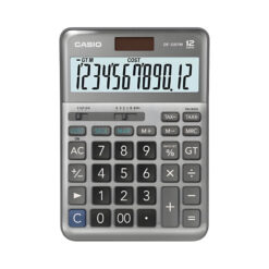 máy tính casio df-120fm màu xám