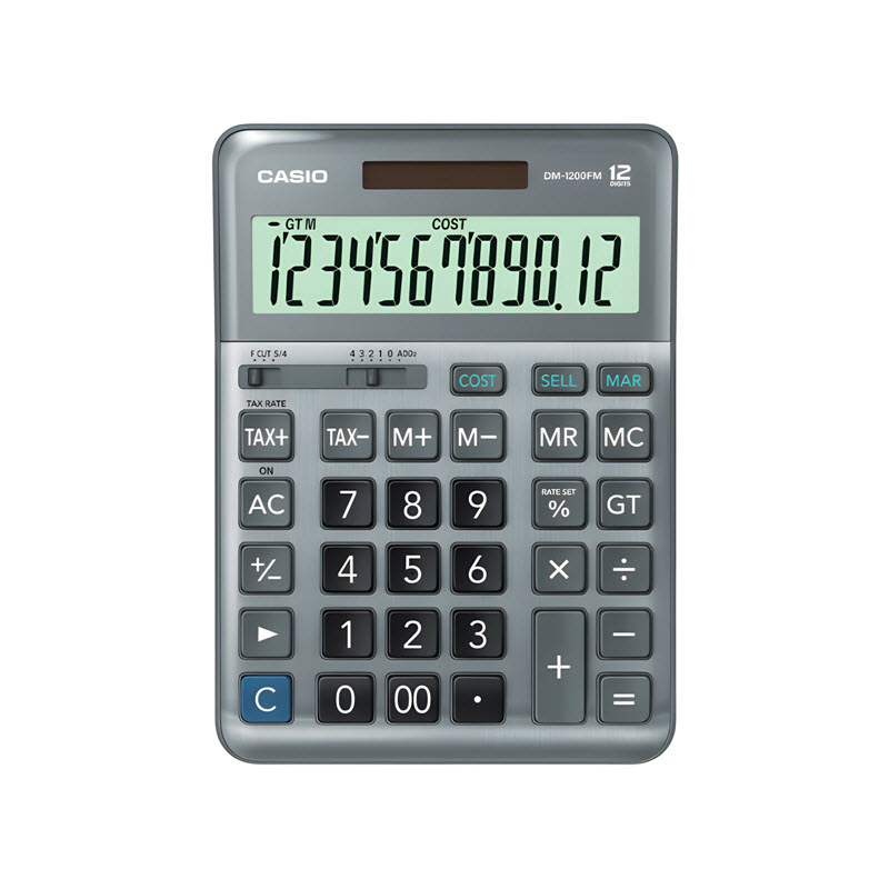 máy tính casio dm-1200fm