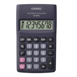 máy tính casio hl-815l màu đen