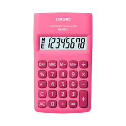máy tính casio hl-815l màu hồng