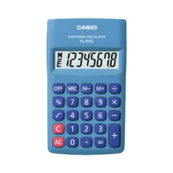 máy tính casio hl-815l màu xanh