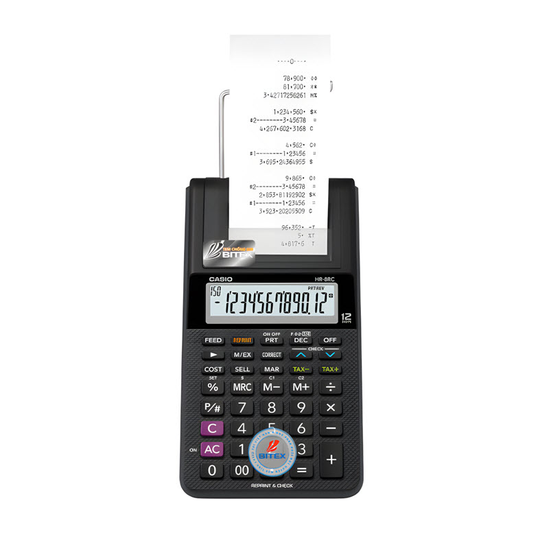 máy tính casio hr-8rc