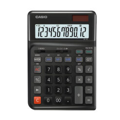 máy tính casio je-12e màu đen