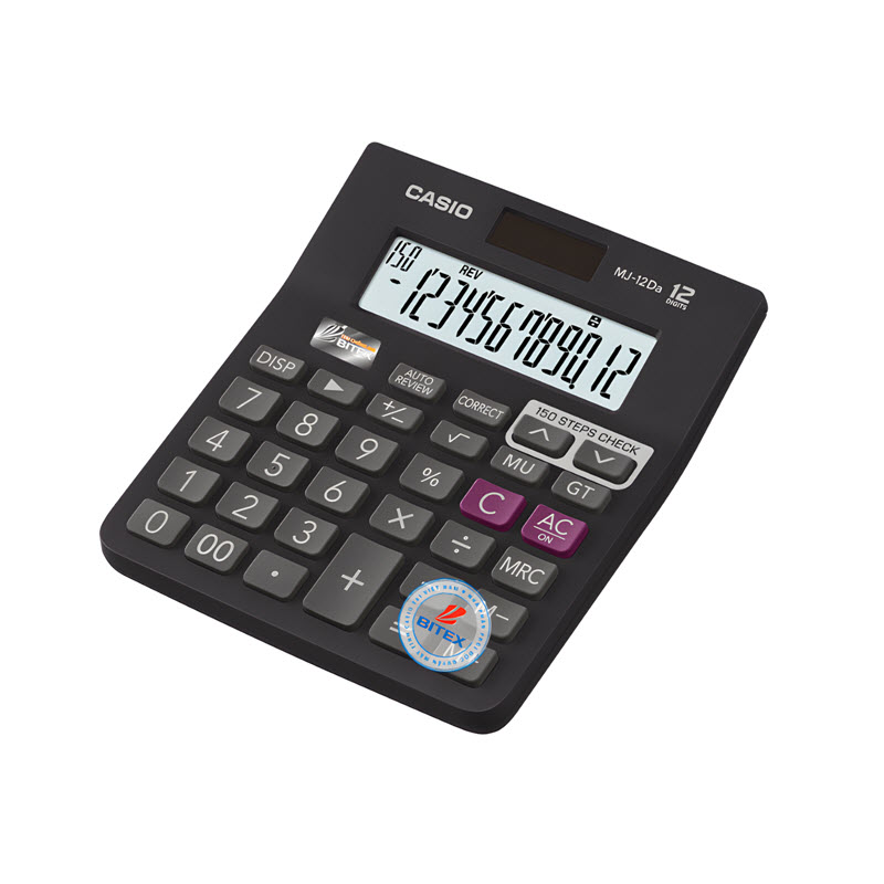máy tính casio mj-12da