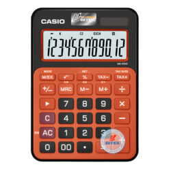máy tính casio ms-20nc màu cam đen
