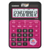 máy tính casio ms-20nc màu hồng đen