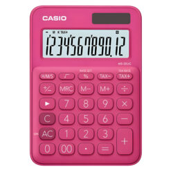 máy tính casio ms-20uc màu hồng đậm