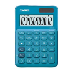 máy tính casio ms-20uc màu xanh dương