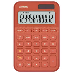 máy tính casio ms-20yc màu đỏ