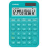 máy tính casio ms-20yc màu xanh ngọc