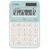 máy tính casio ms-20yc màu xanh lá nhạt