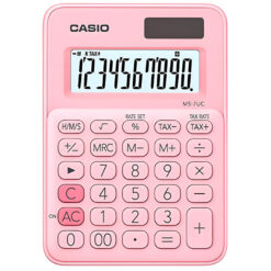 máy tính casio ms-7uc màu hồng