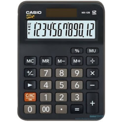 máy tính casio mx-12b màu đen