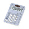 máy tính casio mx-12b màu xanh dương nhạt