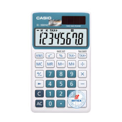 máy tính casio sl-300nc màu xanh dương