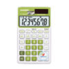 máy tính casio sl-300nc màu xanh lá