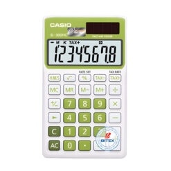 máy tính casio sl-300nc màu xanh lá
