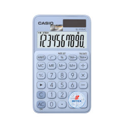 máy tính casio sl-310uc màu xanh dương nhạt