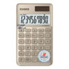 máy tính casio sl1000sc màu vàng đồng