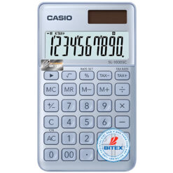 máy tính casio sl1000sc màu xanh